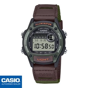 CASIO W-220HF-3AVEF⎪W-220HF-3A⎪Original⎪Correa Piel-Tela - Imagen 1 de 3