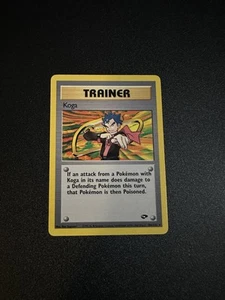 Pokémon TCG Koga 106/132 Gym Challenge Non-Holo Rare NM - Bild 1 von 2