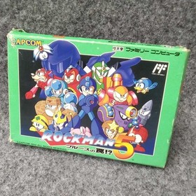 Famicom Software Model Rockman 5 Capcom FPf23