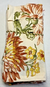 April Cornell Servietten (10) Herbst Mütter rost gold grün 100 % Baumwolle 16 x 16 Neu in Verpackung - Bild 1 von 3