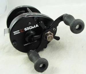 Carrete de fundición antiguo vintage SHAKESPEARE SIGMA 0001 modelo CA - rodamientos de grafito - Imagen 1 de 6