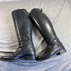 Ariat Damen hohe schwarze Dressurreitstiefel Größe 6,5 - Bild 1 von 13