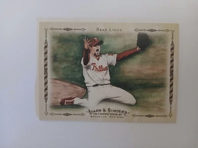 Brad Lidge 2009 Topps Allen And Ginter Baseball Highlights #AGHS23 - Image 1 of 2