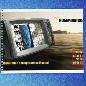 Humminbird 858c 898c SI 958c 998c SI User Operation Manual - TOUGH COIL BINDING - Bild 1 von 15
