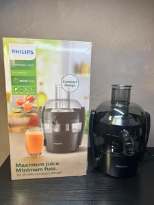 Philips HR1832/01 Viva Collection Compact Juicer 1.5 Litre 500W Black VGC - Used - Picture 1 of 17