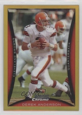 Bowman 2008 cromo refractor dorado 11/50 Derek Anderson #BC122 Foto 1 de 3