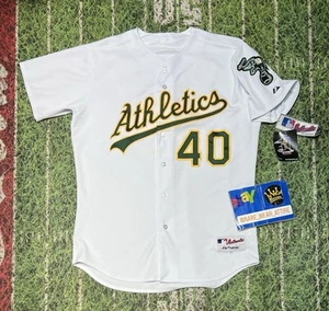 2005 Rich Harden MLB Baseball OAKLAND A'S JERSEY SZ 48 New - Picture 1 of 5
