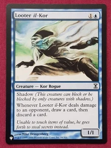 Magic The Gathering THE LIST - TIME SPIRAL LOOTER IL-KOR blue card MTG - Picture 1 of 2
