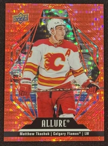 2022-23 Upper Deck Allure Matthew Tkachuk Red Rainbow #100 - Picture 1 of 2
