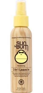 Sun Bum Revitalizing 3 in 1 Leave In Hair Treatment UV Protection 4 Fl Oz - Picture 1 of 1