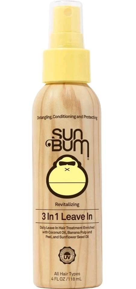 Sun Bum Revitalizing 3 in 1 Leave In Hair Treatment UV Protection 4 Fl Oz - Image 1 of 1
