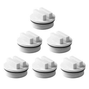 6* Pool Threaded Plugs Filter Drain Plug SP1022C For Pentair Pool Filters - Picture 1 of 14