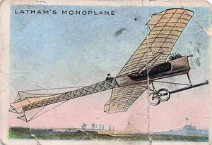 Carte Aviazione Sigarette Oxford 1912 Serie 103 - Monoplano Lathams RARO - Foto 1 di 2