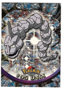 Pokemon Topps 1999 - # 95 Onix - Excelente - Casi nuevo - Logo azul - Animación de TV - ¡Mira!!! - Imagen 1 de 2