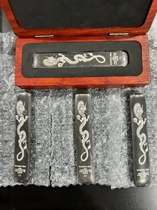 2025 ANTIKER Glücksdrache 8,88 Feinunzen Silberbarren Scottsdale ✅ mit Box auf Lager - Bild 1 von 4