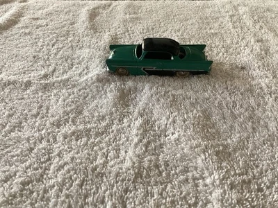 Belvedere Dinky Toys 24 D Plymouth vintage negro y verde... ¡ESCASO! Foto 1 de 4
