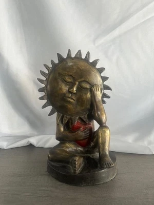 SERGIO BUSTAMANTE BRONZE SCULPTURE " SUN IN LOVE XX " SIGNED AND NUMBERED - Image 1 of 4