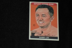 SAMMY LEE 2012 SPORTKINGS SIGNED AUTOGRAPHED CARD #199 DIVING LEGEND - Picture 1 of 1