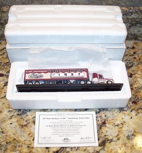 Matchbox Collectibles 1937 Harley-Davidson Knucklehead Semi-Truck w/Trailer, NIB - Picture 1 of 5