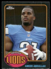 2015 Topps Chrome Mini Ameer Abdullah 76-AA 1976 Topps Football   Detroit Lions