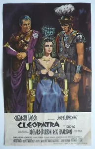 CARTEL DE “CLEOPATRA” DEL CINE OLIMPIA. 1963 - Imagen 1 de 4