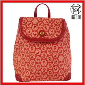 Cath Kidston Mini Backpack Rucksack Freston Rose Premium Floral Flower Red CL4 - Picture 1 of 19