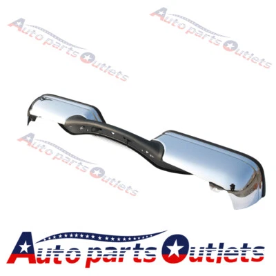 Step Bumper W/O Sensor Hole Rear Chrome For Ford F250 F350 1999-2007 Super Duty Foto 1 de 4