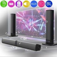 Wireless Sound Bar TV Soundbar Bluetooth Speaker Theater Stereo Subwoofer Home