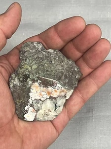 Yellow, White and Orange Datolite, Delaware Mine, Delaware, Michigan - Picture 1 of 3