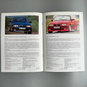 BMW ALPINA Automobile Meisterwerke Brochure/Prospekt 1996 E36 E34 E38 E31 - Picture 1 of 11