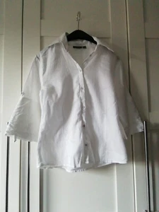Mexx Basic Damen Bluse Weiß 36/38 - Bild 1 von 6