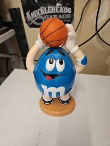 M&M Sport Blue Basketball MM Candy Dispenser Vintage