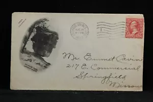 Colorado: Colorado Springs 1902 Garden of Gods Balanced Rock Advertising Cover - Picture 1 of 2