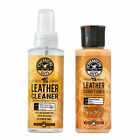 Chemical Guys Leather Cleaner and Conditioner Complete Leather Care Kit 4 Ounce