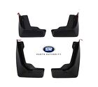 2017-2023 XT5 Molded Splash Guards Package Front & Rear Black Use without Steps