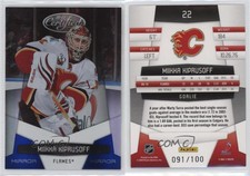 2010-11 Certified Mirror Blue /100 Miikka Kiprusoff #22