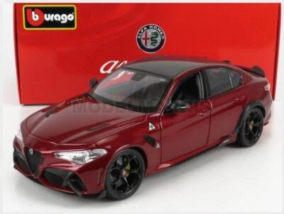 BURAGO BU11048 ALFA ROMEO - GIULIA GTA 2020 - ROSSO ALFA MET - DARK RED MET - 1/ - Immagine 1 di 2