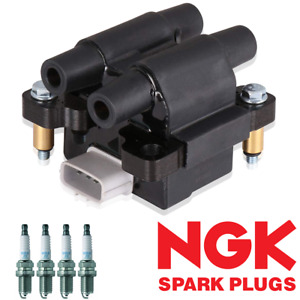 Ignition Coil & NGK Spark Plug For 2011 Subaru Impreza WRX 2.5L UF625