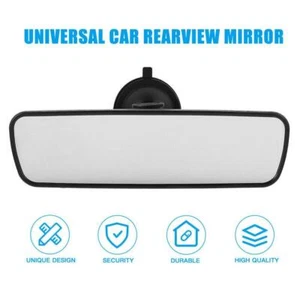 Rear View Mirror Glass Suction Cup Learner Driver Stick Interior E3U7 On N2 R8Q1 - Picture 1 of 10