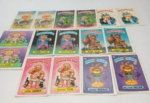 Tarjetas A y B 1986 Topps Garbage Pail Kids 108-115 - Imagen 1 de 4