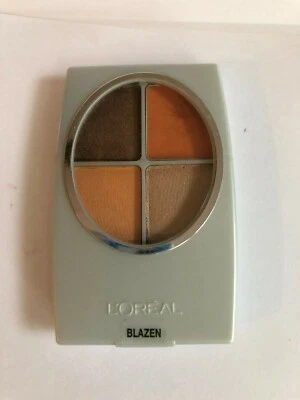 L'OREAL WEAR INFINITE Eyeshadow  Quad  BLAZEN  new  - Image 1 of 3