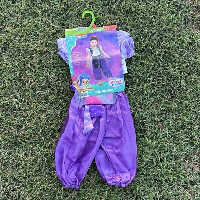 Nickelodeon Shimmer and Shine Niño Pequeño Mono Disfraz Talla 2T Nuevo Foto 1 de 4