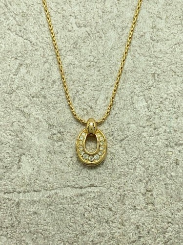 Collana Christian Dior Placcata Colore Pietra GLD Top Uomo