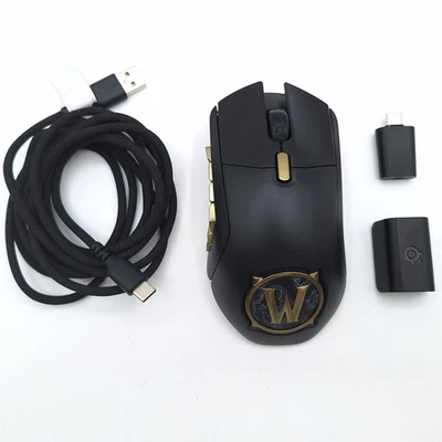 SteelSeries Aerox 9 Wireless: World of Warcraft Edition MMO Gaming Mouse - Image 1 of 4