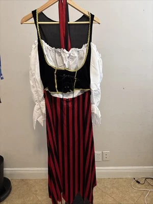 Women's Pirate Maiden Costume One Size Fits Most - Image 1 of 4