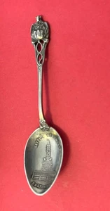 Seerose Battle Monument Baltimore MD Sterlingsilber 6,3 g 3,5" Souvenir Löffel - Bild 1 von 6