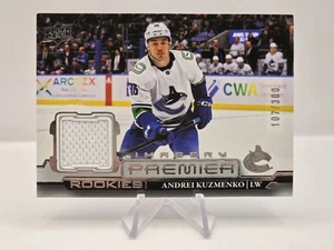 2022-23 UD Premier #PDJR-AK Kuzmenko Dynamic Imagery Rookies Jersey #/300 - Picture 1 of 2