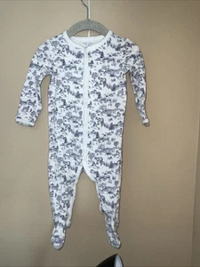 RALPH LAUREN BEBÉ INFANTIL Unisex ALGODÓN AZUL Pijama Mono Una Pieza 9 Meses - Imagen 1 de 3