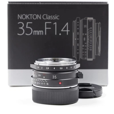 Voigtlander NOKTON Classic 35mm F1.4 II MC VM for Leica M [Top Mint] #4661J - Image 1 of 4