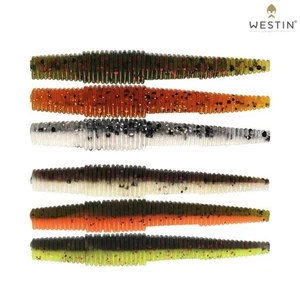 Westin Ned Worm Slim 5,5cm 1,5g 6 Stk. Gummiwurm Kunstköder TPE - Bild 1 von 3